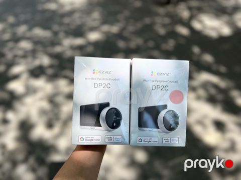Ezvız DP2C Wire-free Peephole Doorbell — Sumqayıt