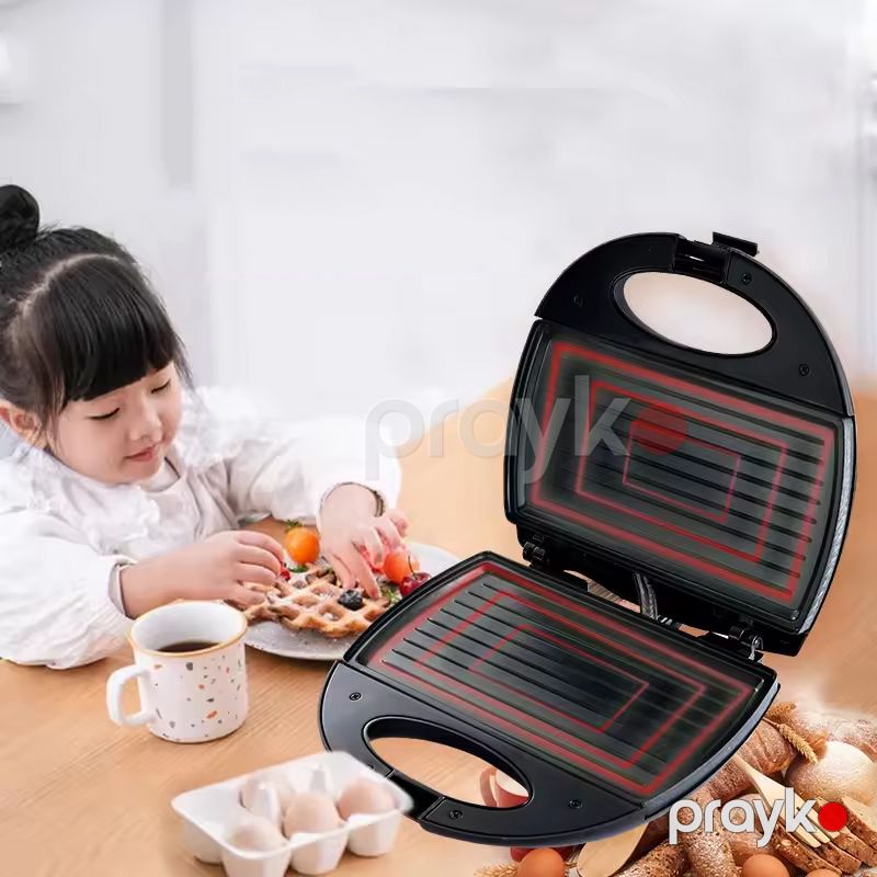 Sokany KJ-102 Elektrikli Toster Sendviç İzgara Hazırlayan Toster 750W — Toster və vaflyasıcı, Bakı (4)