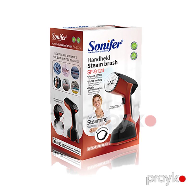 Sonifer SF-9124 Elektrikli Əl Ütüsü Portativ Mini Ütü Buxarlı Ütü 2000 W — Ev texnikası, Bakı (6)