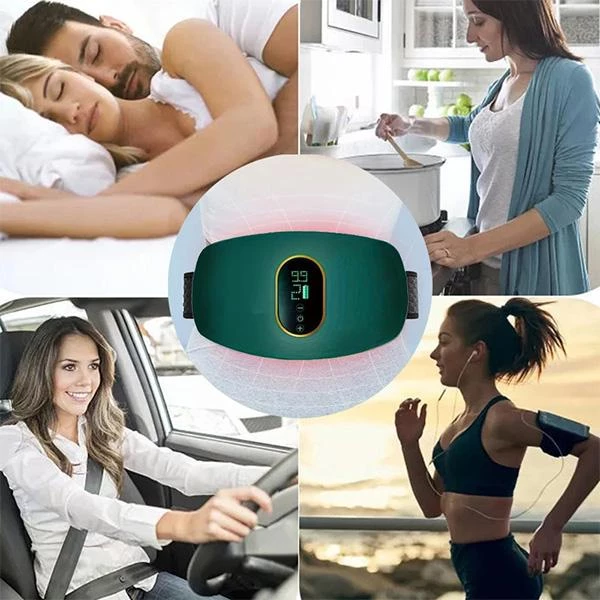 Qızdırıcılı sauna effektli vibro massajor arıqlama kəməri — Mallar, Bakı (3)