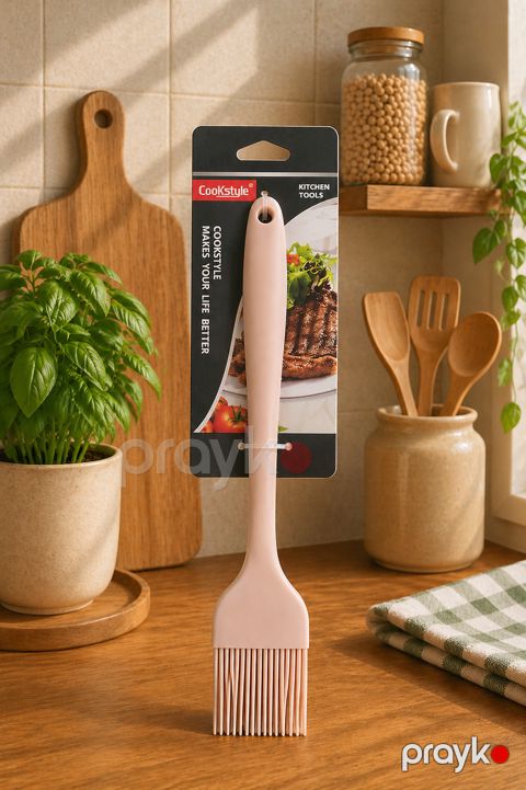 Mətbəx fırçası Cookstyle silikon, çəhrayı — Bakı