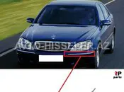 Mercedes W220 bufer nikeli xromu kantı — Bakı