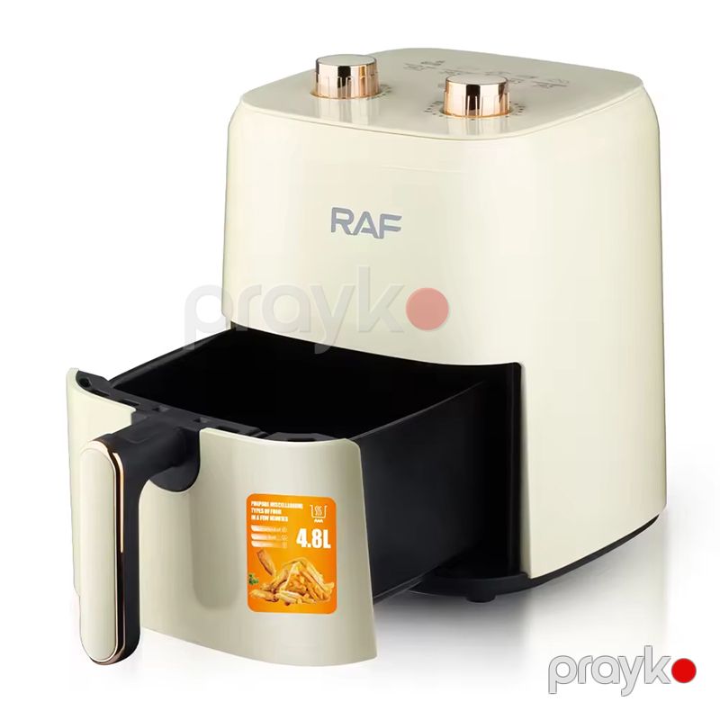 RAF R.5237 Airfryer Elektrikli Qızardıcı Hava Fritöz Tutumu 4,8L — Digər mətbəx texnikası, Bakı (2)