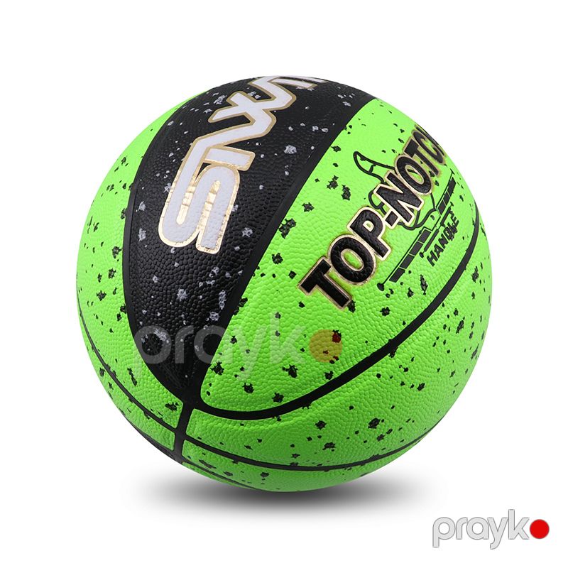 Yaşıl Rengli Basketbol Topu Sıwıt Unisex Ölçü №7 Rezin Basketbol Topu — İdman, hobi, istirahət, Bakı (3)