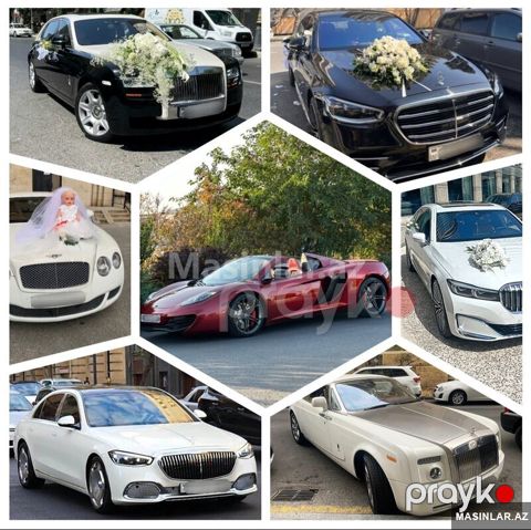 Mclaren, Rolls Royce — Bakı