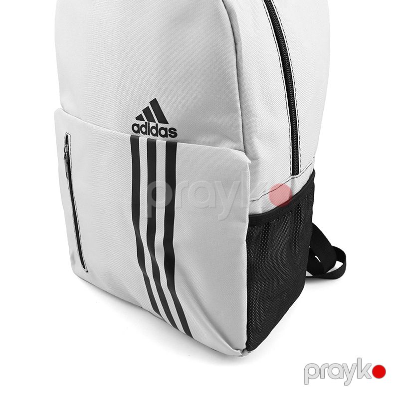 Xanımlar üçün Adidas Bel Səyahət Çantası Ağ Qara Dizanyda Sport Bel Çantası Adidas 3 Zolaqlı İdman Çantası — Çantalar, çamadanlar, cüzdanlar, Bakı (3)