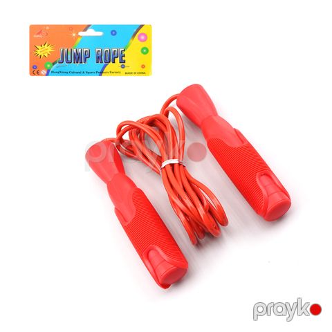 Jump Rope Plastik Saplı Sadə Atlama İpi — Bakı