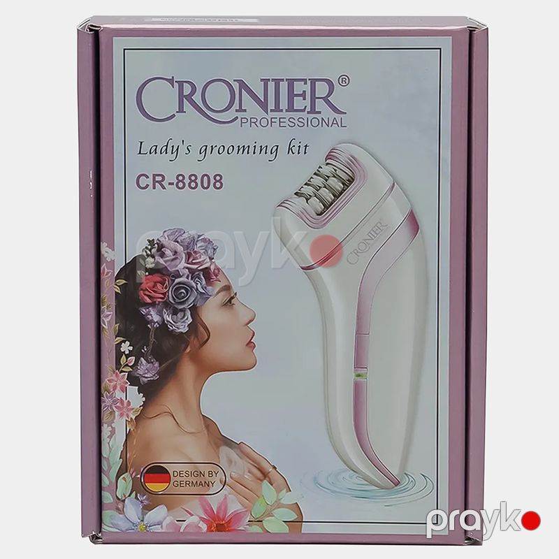 Bədən üçün Epilyator Cronıer CR 8808 Qadın Epilyatoru Micro Grip Maqqaş Texnologiyası — Usturalar, trimmerler və epilyatorlar, Bakı (5)