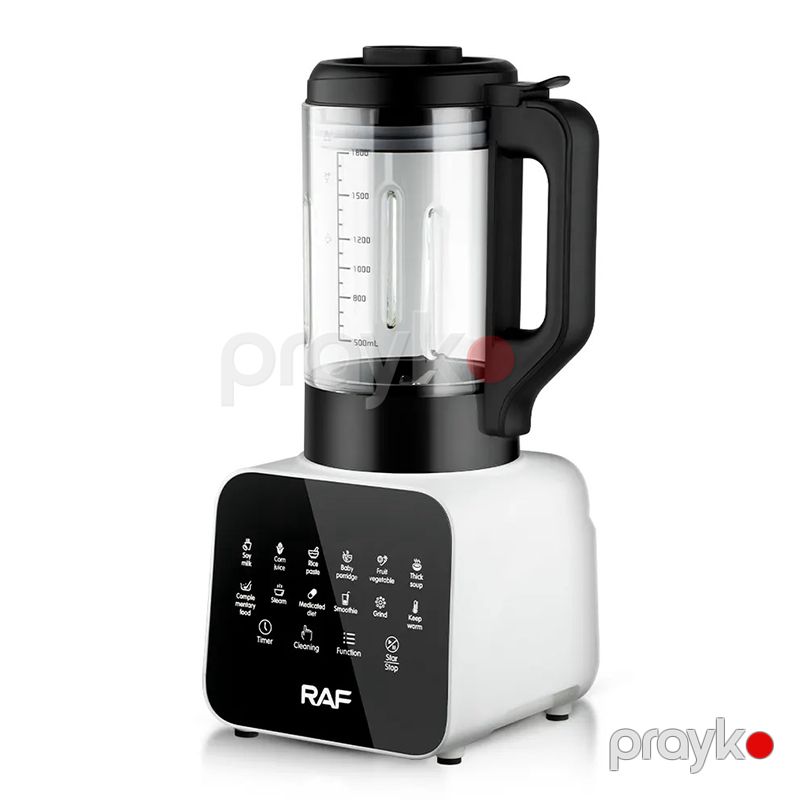 8 Bıçağa Sahib Professsional RAF Reqemsal Mətbəx Blenderi 1.8L 1200W Gücündə Çoxfunksiyalı Peşəkar Black Blender — Blenderlər, xırdalayanlar və mikserlər, Bakı (4)