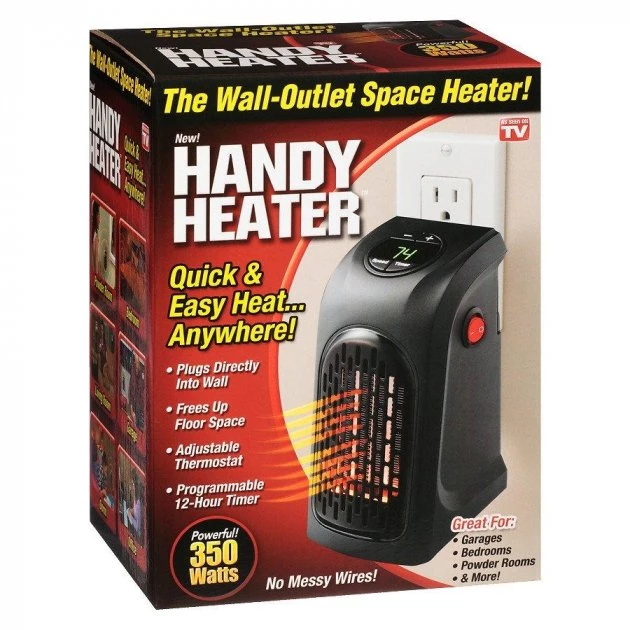 Portativ ekonomik qızdırıcı Tez İsti 400W keramika - 8-12 m2 — Mallar, Bakı (5)