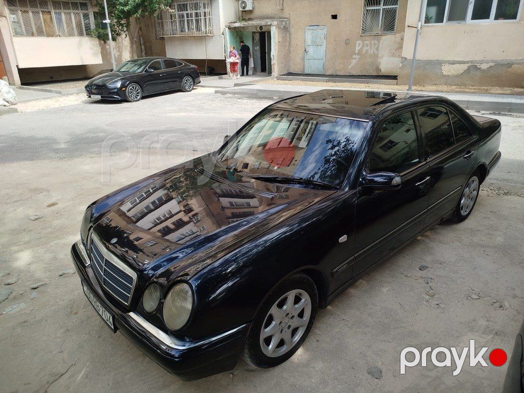 Mercedes E 230, 2.3 L, 1995 il, 588 000 km — Avtomobillər, Bakı (9)