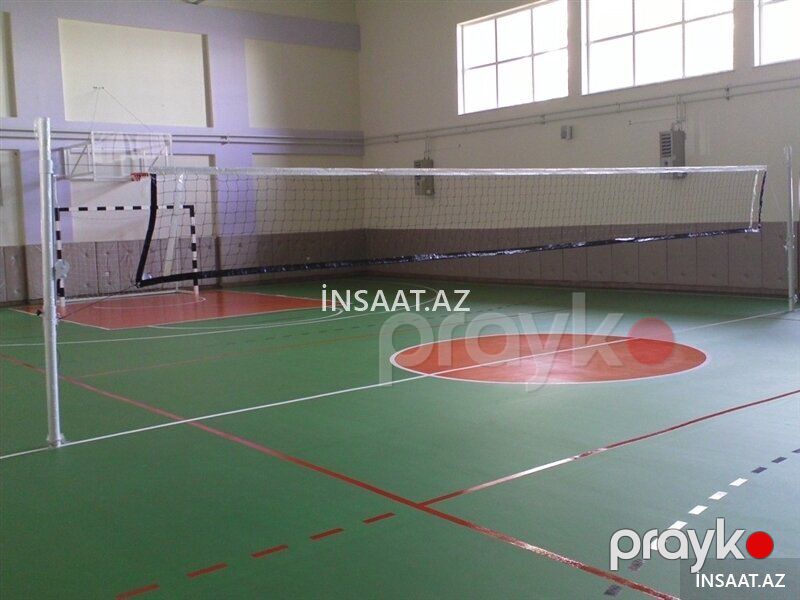Açıq və qapalı voleybol stadionu tikintisi — Mallar, Bakı (2)