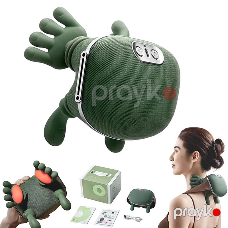 Boyun Masaj Aleti 2000mAh İnfraqırmızı isidici Shiatsu Ağıllı Boyun və Çiyin Masajçısı Elektrikli Masaj cihazı — Masaj aparatları, Bakı (6)
