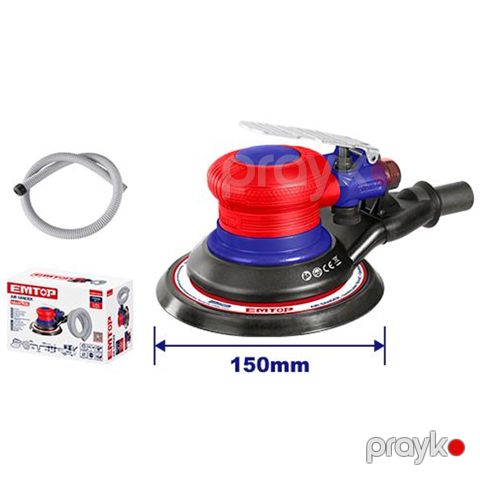Emtop EAPR15001 - Cilalama Maşını 6 düym (150 mm) Zımpara Yastığı 10500 dövr/dəq 3 cfm (84 L/dəq) Hava Sərfiyyatı — Bakı