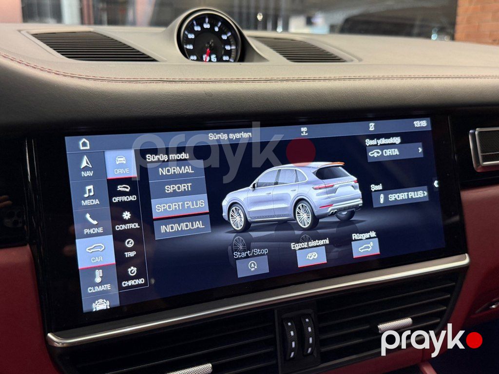 Porsche Cayenne Turbo, 4.0 L, 2019 il, 50 000 km — Avtomobillər, Bakı (12)