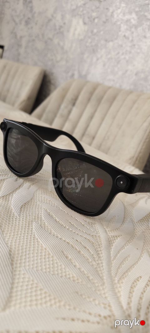 Smart eynək – kamera və audio funksiyalı - Dizayn: Mat qara çərçivə — Bakı