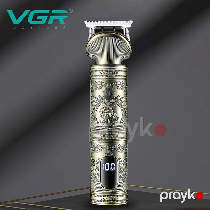 6-sı 1 Arada VGR V-106 Peşəkar Saç Trimmeri USB Şarjlı Üzqırxan Rəqəmsal Ekran Kişilər üçün Saç Trimmeri — Usturalar, trimmerler və epilyatorlar, Bakı (7)