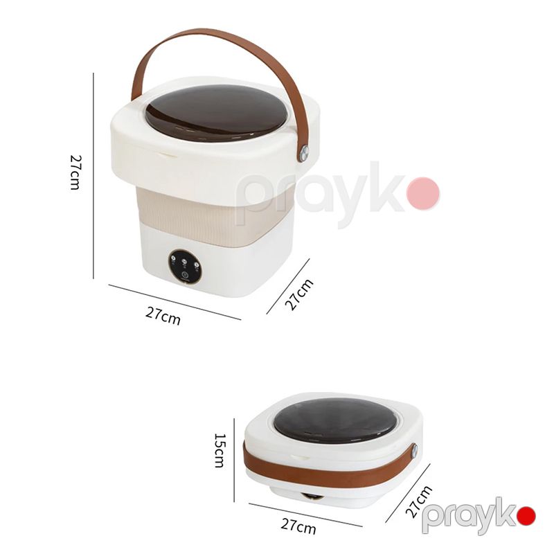 Portativ Mini Qatlana Bilən Paltaryuyan Maşın Yüksək Güclü 2kq Mini Paltaryuyan 36W — Paltaryuyan maşınlar, Bakı (6)
