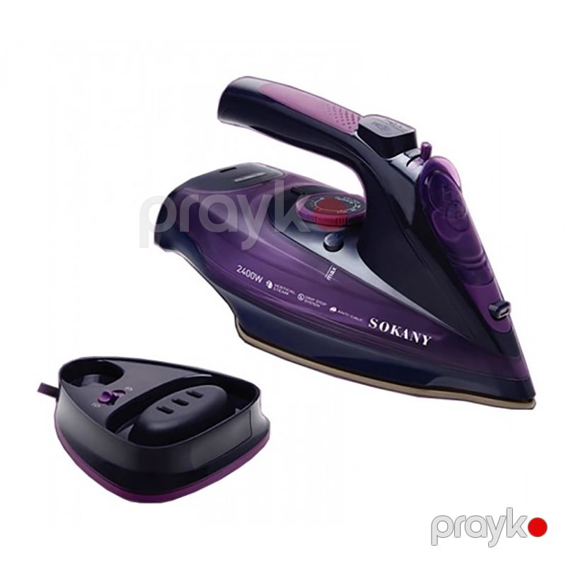 Sokany SK-2085 Elektrikli Ütü Buxarlı Ütü Professional Buxarlı Ütü 2400W — Ev texnikası, Bakı (6)