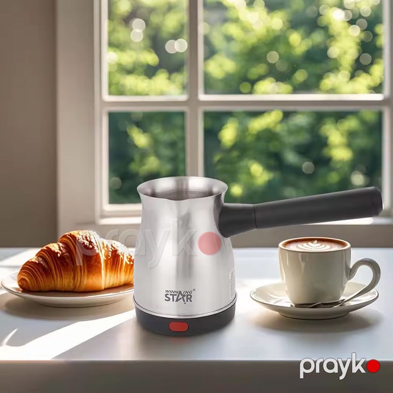 Wınnıng Star ST-9895 Elektrikli Kofe Dəmləyən Maşın Türk Kofesi Hazırlayan Cəzvə 800W — Digər mətbəx texnikası, Bakı (3)