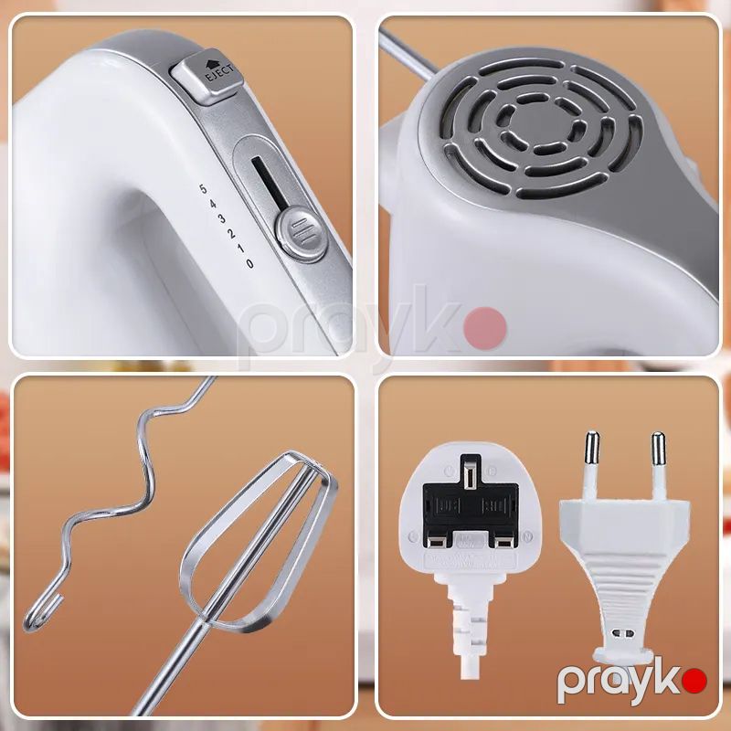 Wınnıng Star Çoxfunksiyalı Elektrikli Mikser Yumurta Çırpıcısı — Blenderlər, xırdalayanlar və mikserlər, Bakı (2)