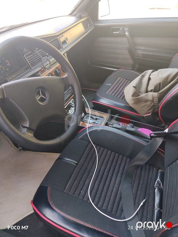 Mercedes 190, 2.0 L, 1992 il, 378 000 km — Avtomobillər, Bakı (3)