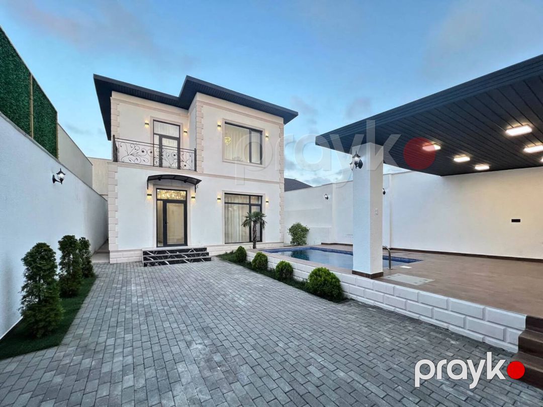 Satılır 3 otaqlı həyət evi/bağ evi 140 m² — Ev, villa, Bakı (4)