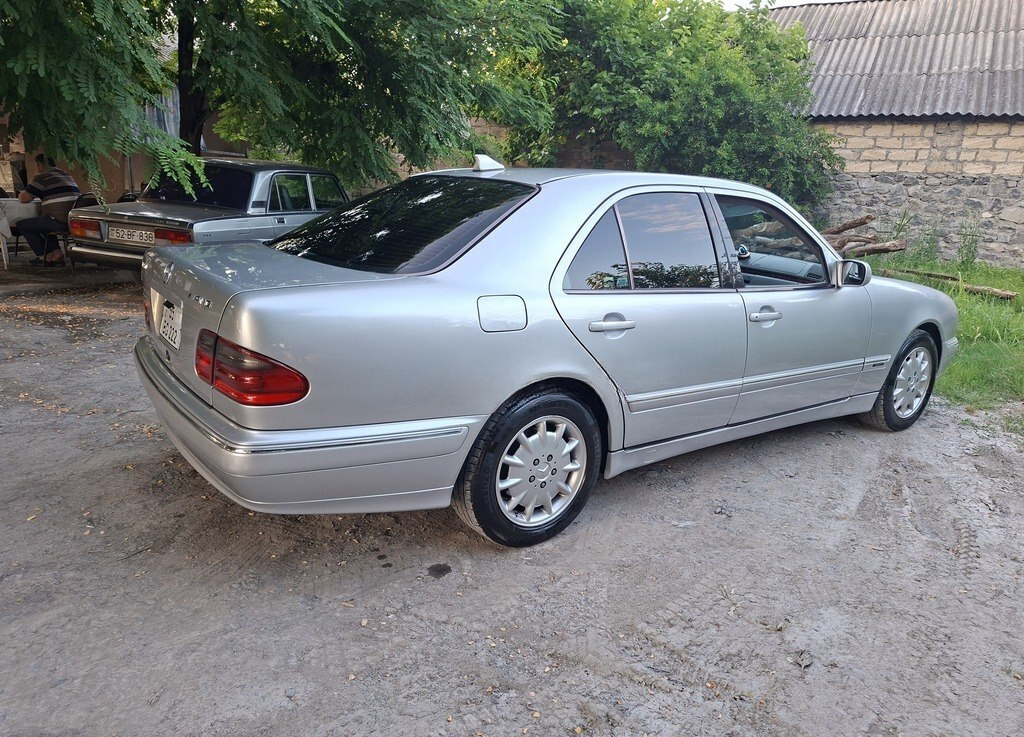 Mercedes E 320, 1999 il, 365000 km 55-BG-222 — Avtomobillər, Şəki (10)