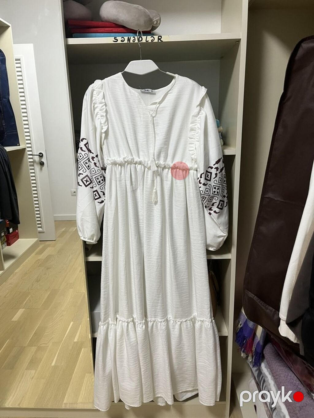 Uzan uzun don dəsti - Model: 3 fərqli uzun don 1) Qəhvəyi rəngdə — Gündəlik paltarlar, Bakı (2)
