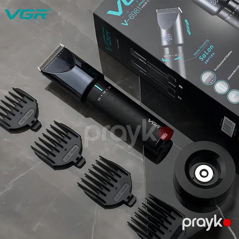 Trimmer Professional Saç Kəsmə Maşını Elektrikli Saç Kəsmə Aləti LED Ekranlı Simsiz Trimmer — Usturalar, trimmerler və epilyatorlar, Bakı (7)