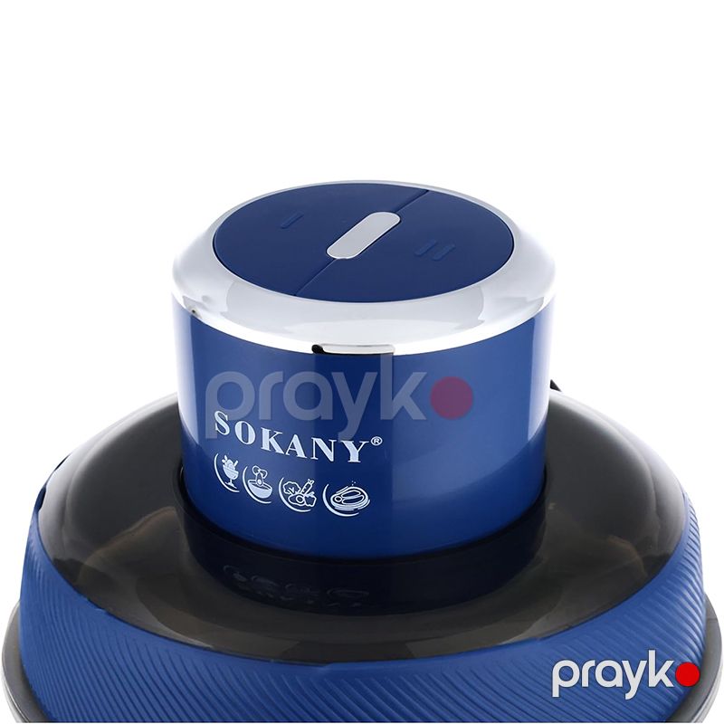 Sokany SK-7030 Çoxfunksiyalı Elektrikli Doğrayıcı Tərəvəz Ət Doğrayıcı İki Sürətli Doğrayıcı 500W — Blenderlər, xırdalayanlar və mikserlər, Bakı (2)