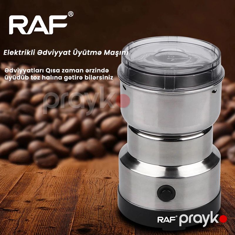 Yeni RAF Elektrikli Ədviyyat Üyütmə Maşını, Qəhvəçəkən, Taxıl Dəyirmanı Elektrikli Ədviyyat Üyüdücü — Digər mətbəx texnikası, Bakı (5)