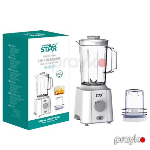 Wınnıng Star ST-5374 Çoxfunksiyalı Blender 2-si 1 Arada Üyüdücü Blender 350W Gücündə — Bakı