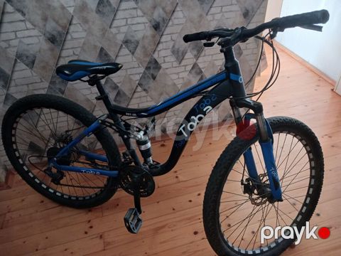 Toba dağ velosipedi – 26 düymlük təkərlər, tam asqılı (ön amortizator — Xırdalan