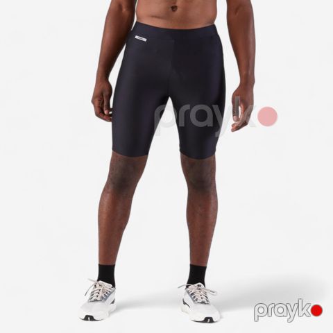 Kişilər üçün idman şortu Decathlon 8817446, qara, poliester/elastan, ölçü L — Bakı