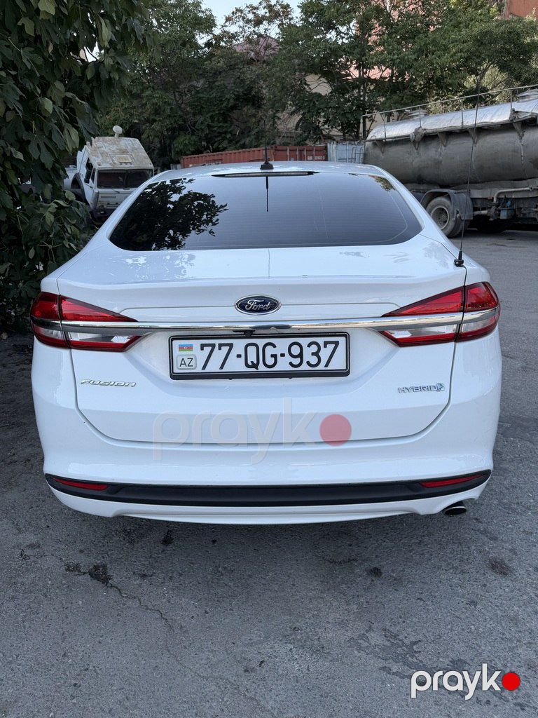 Ford Fusion (North America), 2.0 L, 1.4 kWh, 2018 il, 165 000 km 77-QG-937 — Avtomobillər, Bakı (4)