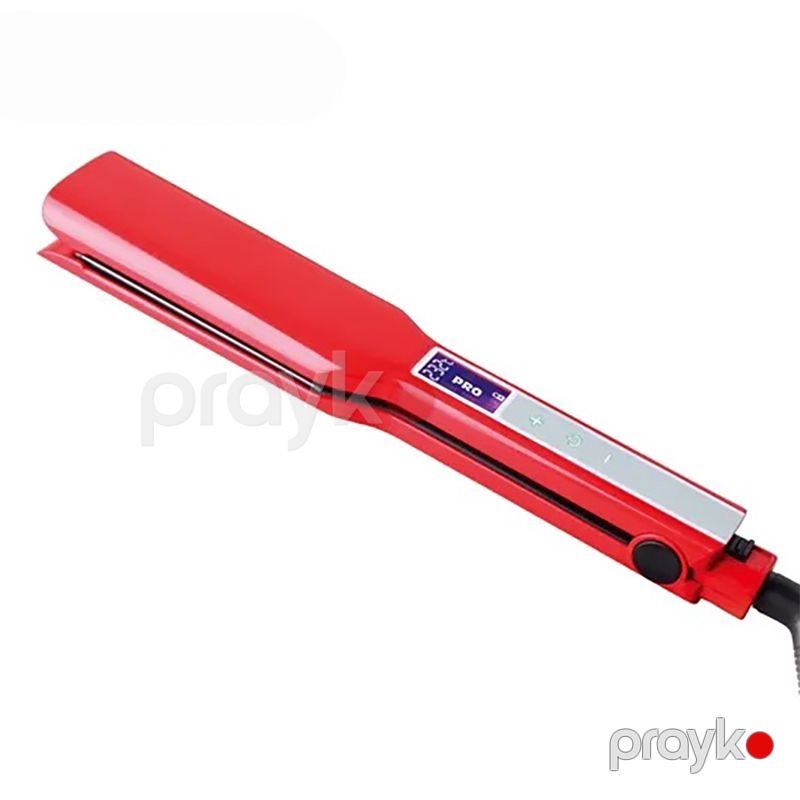 2-si 1-də Professional LED Saç Düzləşdiricisi MAC Titan Üzlüklü Saç Düzləşdirici Professional Hair Straightener mc 2028 — Fən, Bakı (4)