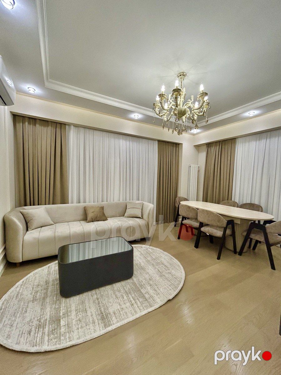 İcarəyə verilir 3 otaqlı yeni tikili 90 m² — Mənzil, Bakı (2)