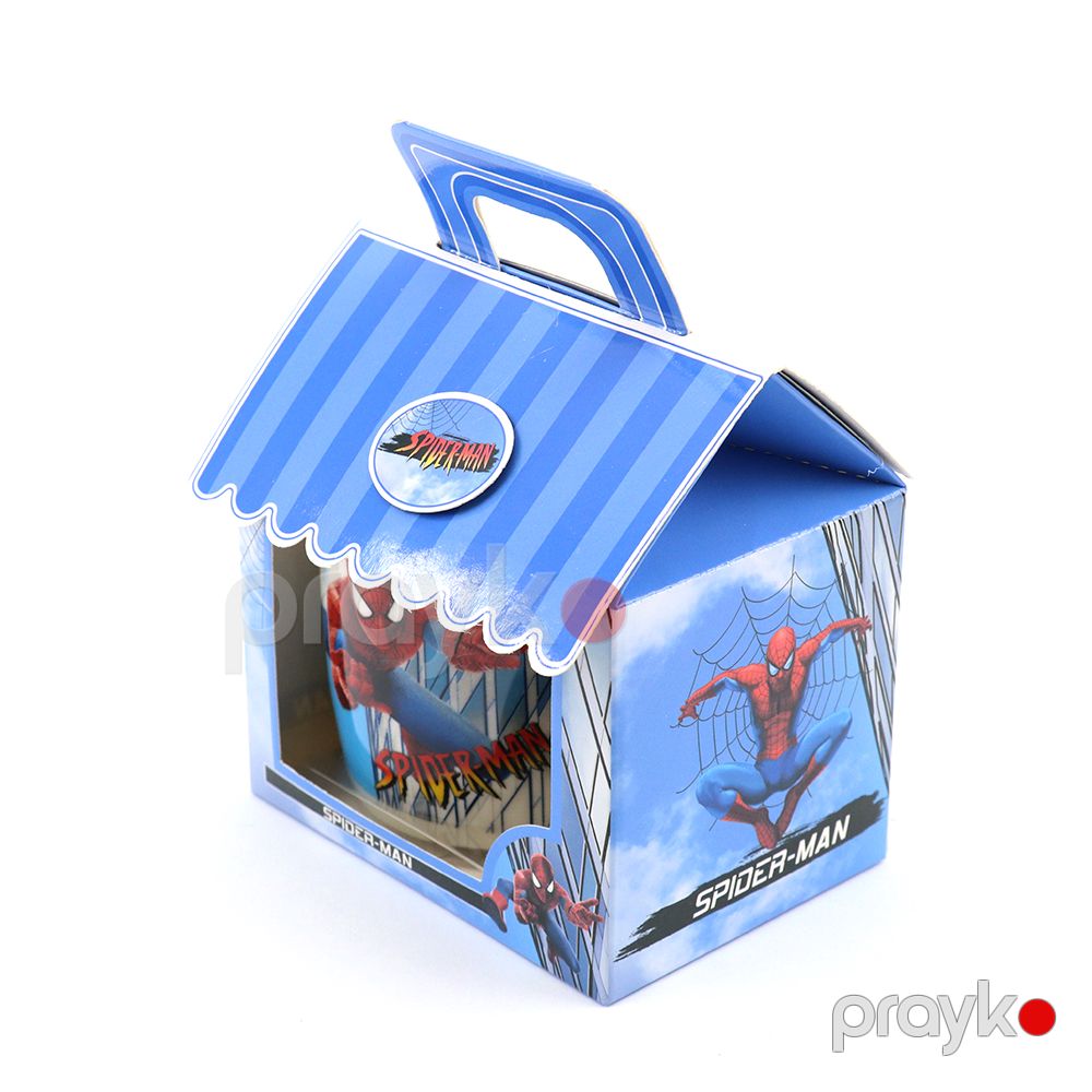 Cizgi Filmi Personajı Hörümçək Adam (Spider Man) 400ml Keramika Fincan Hədiyyəlik Qutuda — Qablar və mətbəx əşyaları, Bakı (3)