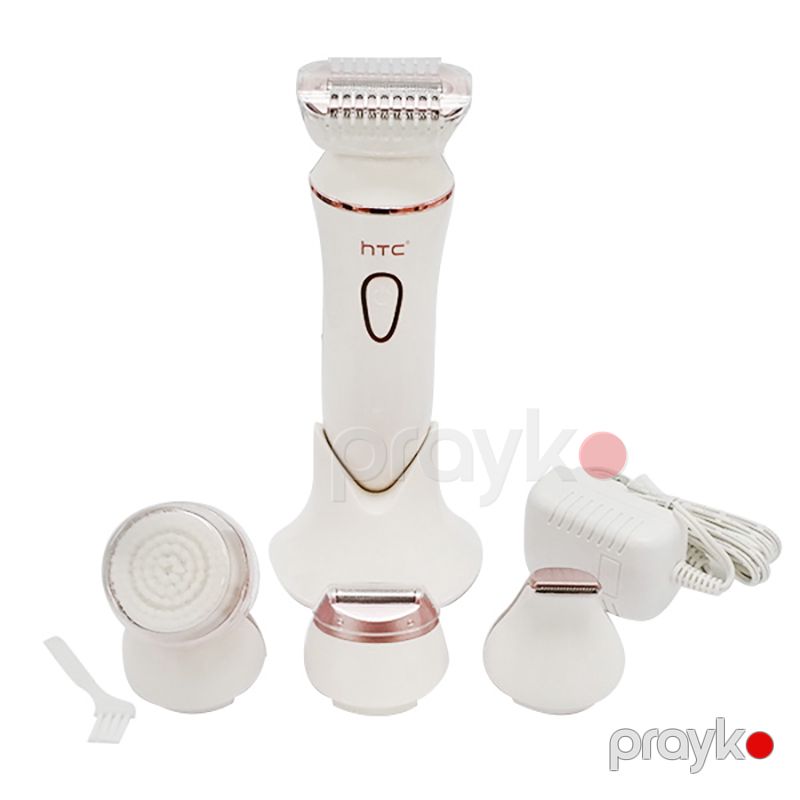 HTC HL-023 4-ü 1-də Təraş Baxım Dəsti Üz Fırçalı Qadın Təraş Aparatı Trimmer Epilyator — Usturalar, trimmerler və epilyatorlar, Bakı (2)