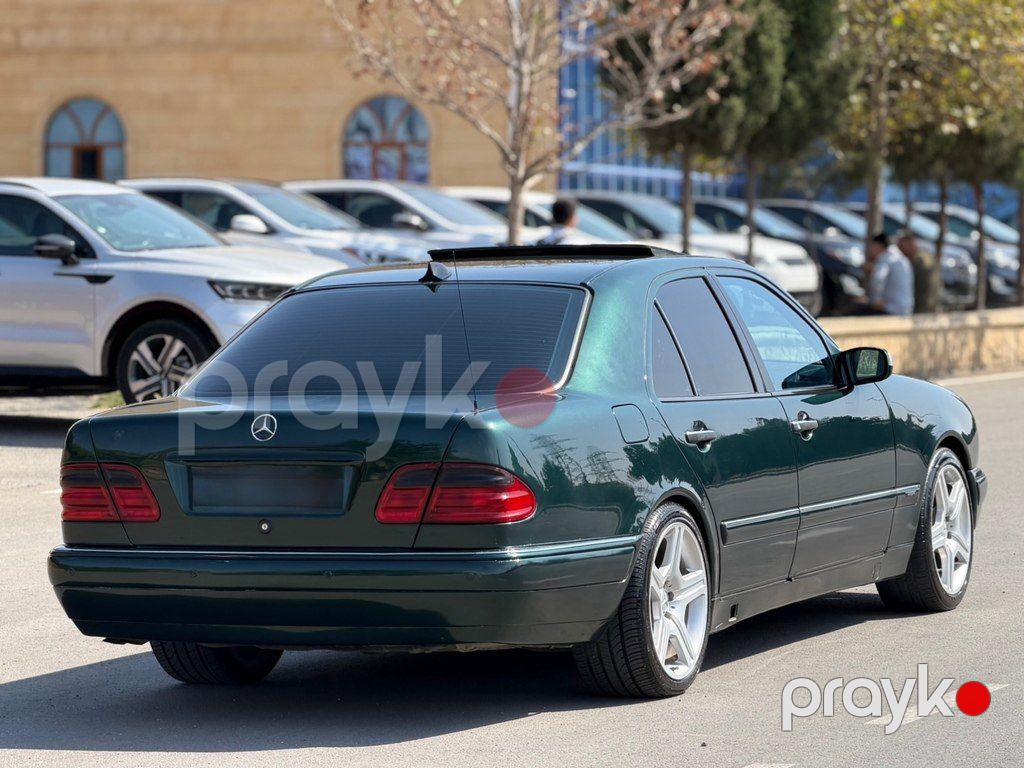 Mercedes E 320, 3.2 L, 1996 il, 123 456 km — Avtomobillər, Gəncə (9)