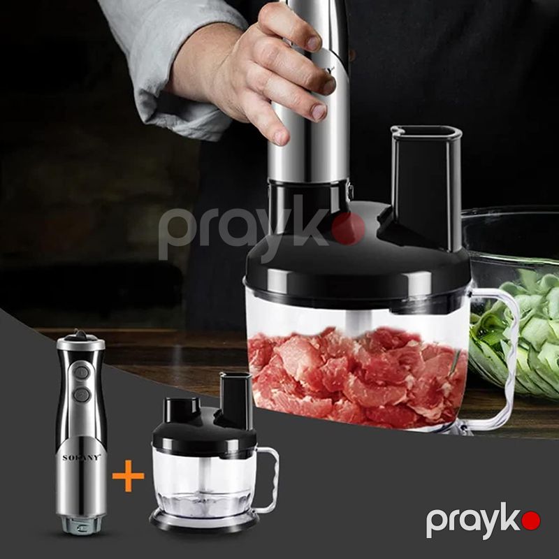 Sokany SK-5011-8 Çoxfunksiyalı Blender Əl Blenderi Elektrikli Blender 700W — Blenderlər, xırdalayanlar və mikserlər, Bakı (3)