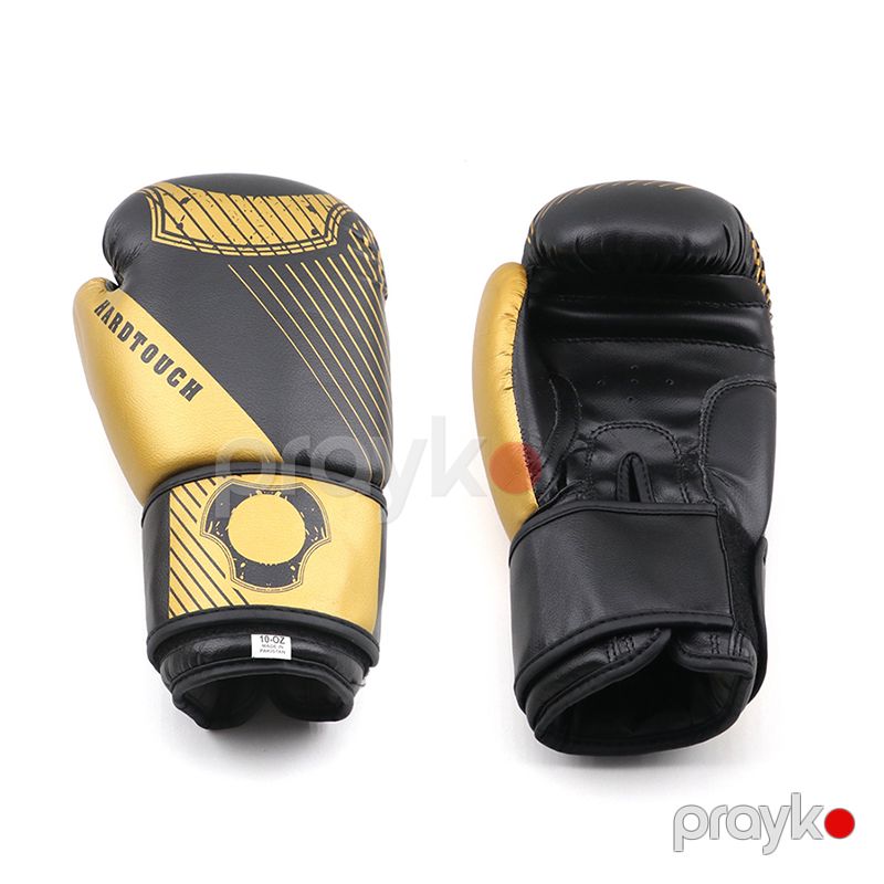 Davamlı Hard Touch Boks Əlcəyi Qara Qızılı Rengli MMA Əlcəyi MMA Boks Üçün Zərbəyə Davamlı Boks Məşq Əlcəyi — İdman, hobi, istirahət, Bakı (3)