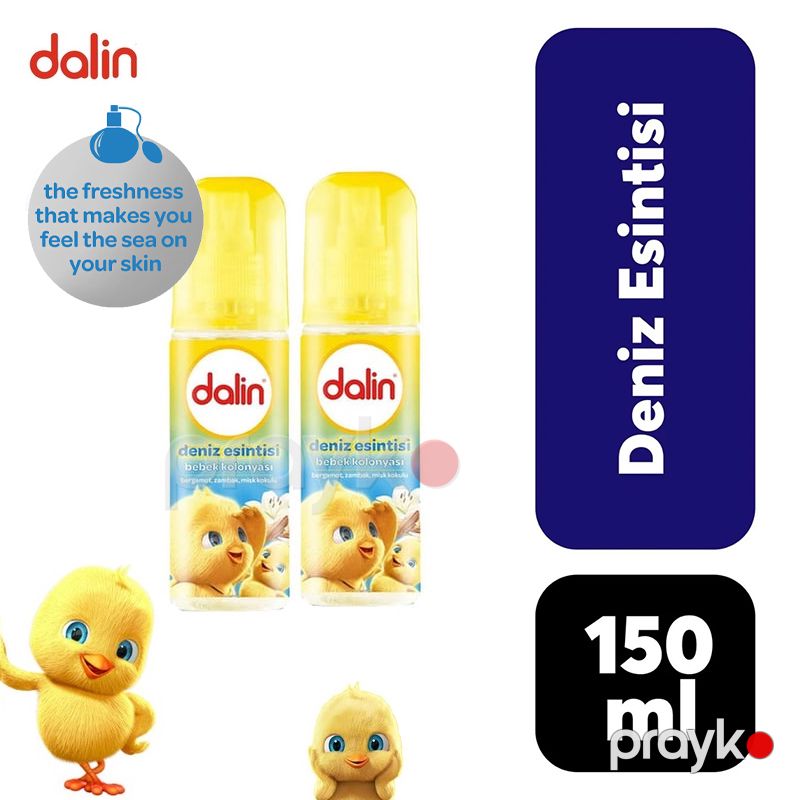 Dalin Kolonya 150 ML Deniz Esintisi Dalin Bebek Kolonyası Dalin Cologne 150 ML Sea Breeze — Gözəllik və səhiyyə, Bakı (2)
