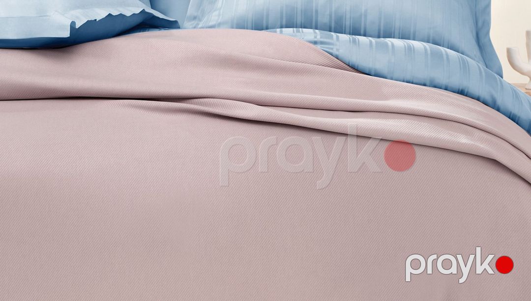 Pike Yataş Anders, 200x220 sm, ikinəfərlik, bambuk/pambıq, açıq bənövşəyi — Mallar, Bakı (3)