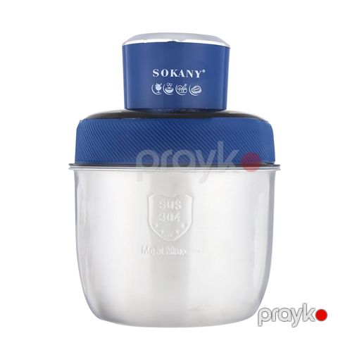 Sokany SK-7030 Çoxfunksiyalı Elektrikli Doğrayıcı Tərəvəz Ət Doğrayıcı İki Sürətli Doğrayıcı 500W — Bakı