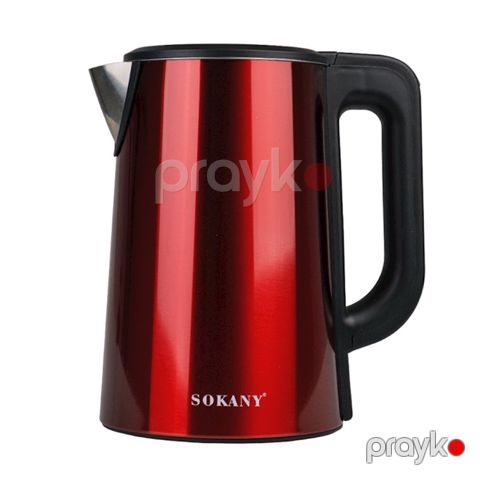 Sokany SK-SH-1088 Elektrikli Çaydan Paslanmaz Polad Çaydan 2.5L — Bakı