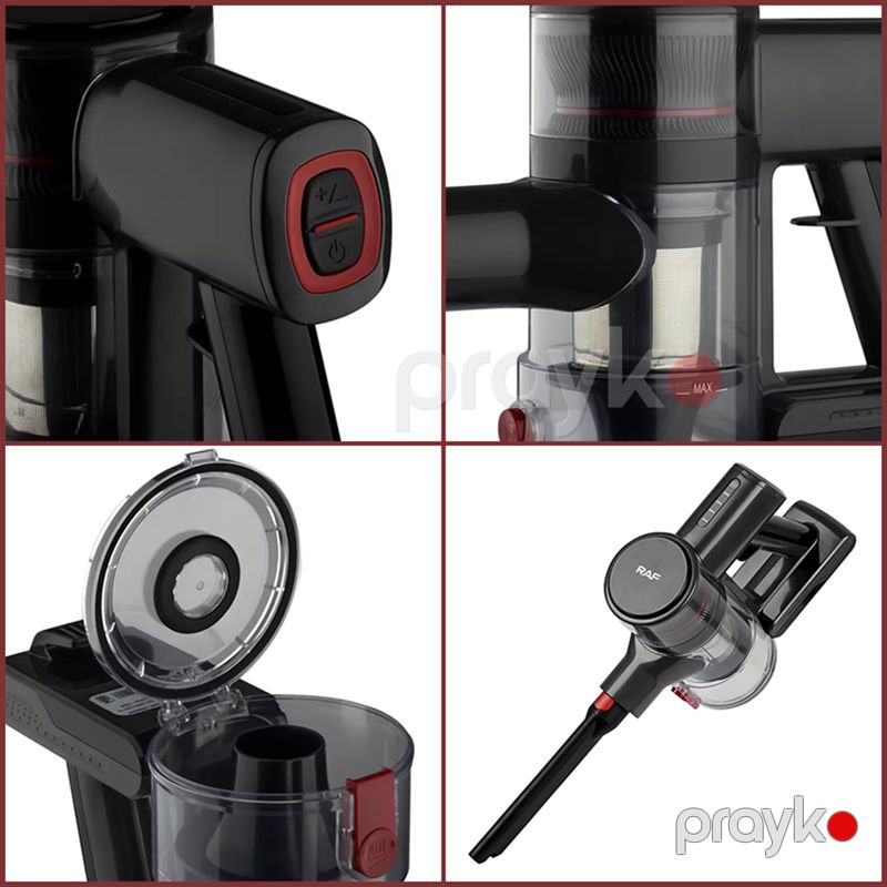 Ev 3-ü 1-də Tozsoran RAF Torbasız Əl Tozsoranı Simsiz Yüksək Güclü Peşəkar Şauqili Əl Tozsoranı 11000 pa RAF 8675 — Tozsoran, Bakı (5)
