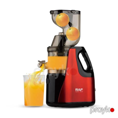Soyuq Pres Funksiyasına Sahib Peşəkar RAF Şirəçəkən Maşın 400Ml İki Dişli Əks Funksiyalı Yavaş Şirə Çıxarma Özəlliyi 150W RAF R.2831 — Bakı