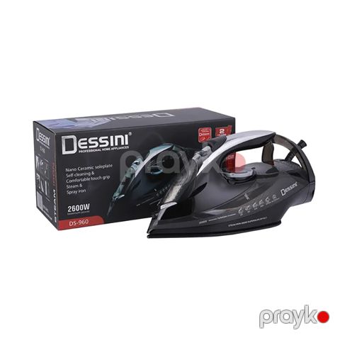 Dessini DS-960 Elektrikli Buxarlı Ütü Paslanmayan Polad Altlıqlı Professional Buxarlı Ütü — Bakı